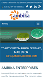 Mobile Screenshot of ambikabrush.com